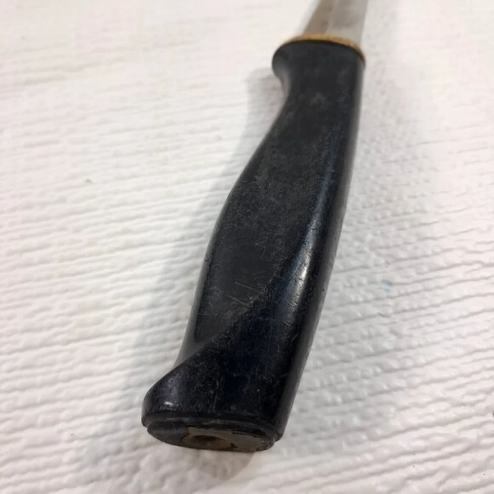 Vintage Fiskars Finald‎ Normark Filet Knife Nor Mark stainless steel black READ